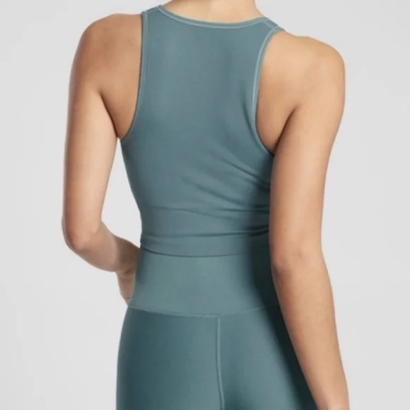 Aurora Seamless Crop Rib Tank - Picture 2 of 7